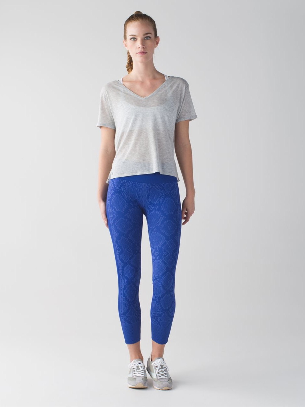 Lululemon Ebb To Street Pant Heathered Sapphire Blue Size 6